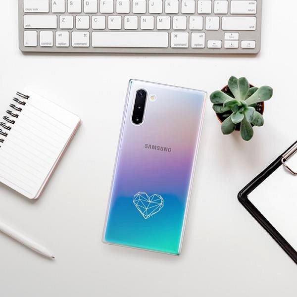 Kryt na mobil iSaprio čiré pouzdro - Digital Love - Samsung Galaxy Note 10 ...