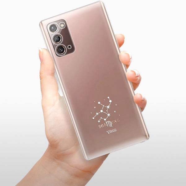 Kryt na mobil iSaprio čiré pouzdro - Panna - Samsung Galaxy Note 20 ...
