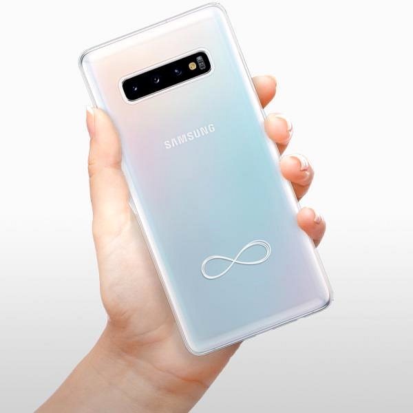 Kryt na mobil iSaprio číre puzdro – Infinity – Samsung Galaxy S10+ ...
