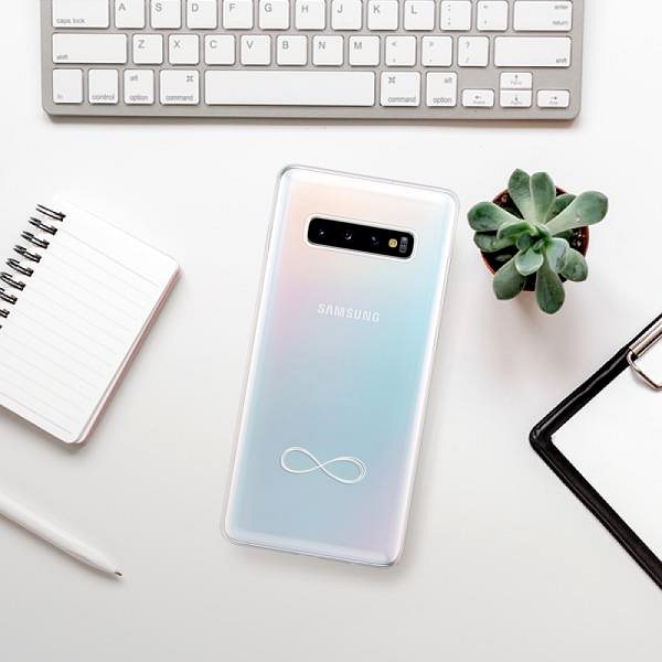 Kryt na mobil iSaprio číre puzdro – Infinity – Samsung Galaxy S10+ ...