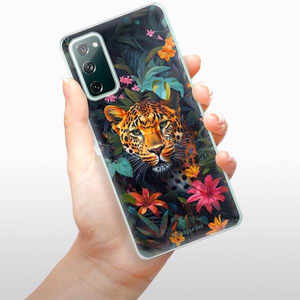Kryt na mobil iSaprio Flower Jaguar - Samsung Galaxy S20 FE ...
