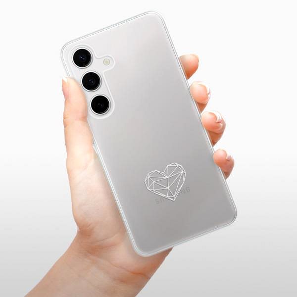 Kryt na mobil iSaprio číre puzdro – Digital Love – Samsung Galaxy S24 ...