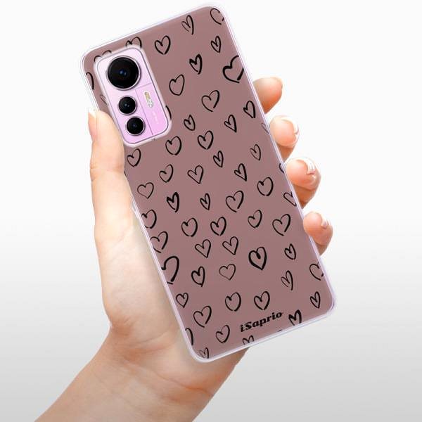 Kryt na mobil iSaprio Heart Dark - Xiaomi 12 Lite ...