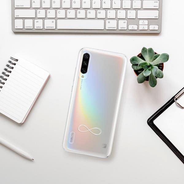 Kryt na mobil iSaprio číre puzdro - Infinity - Xiaomi Mi A3 ...