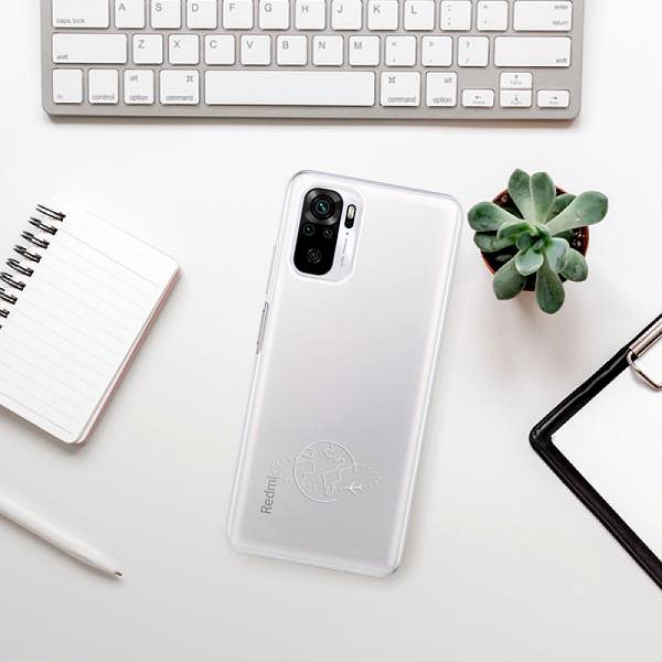 Kryt na mobil iSaprio číre puzdro – Travel – Xiaomi Redmi Note 10/Note 10S ...