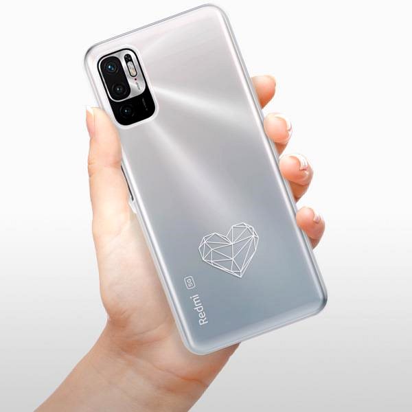 Kryt na mobil iSaprio číre puzdro – Digital Love – Xiaomi Redmi Note 10 5G ...
