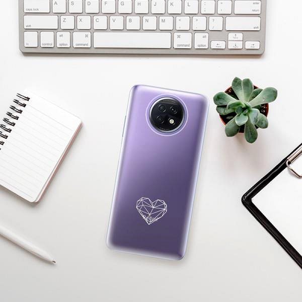 Kryt na mobil iSaprio čiré pouzdro - Digital Love - Xiaomi Redmi Note 9T ...