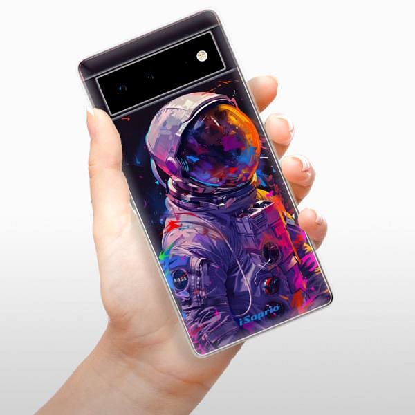 Kryt na mobil iSaprio Neon Astronaut - Google Pixel 6 5G ...