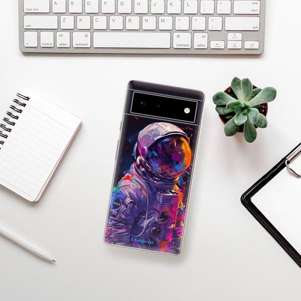 Kryt na mobil iSaprio Neon Astronaut - Google Pixel 6 5G ...
