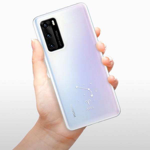 Kryt na mobil iSaprio čiré pouzdro - Beran - Huawei P40 ...