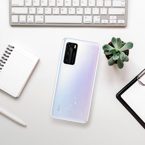 Kryt na mobil iSaprio čiré pouzdro - Beran - Huawei P40 ...