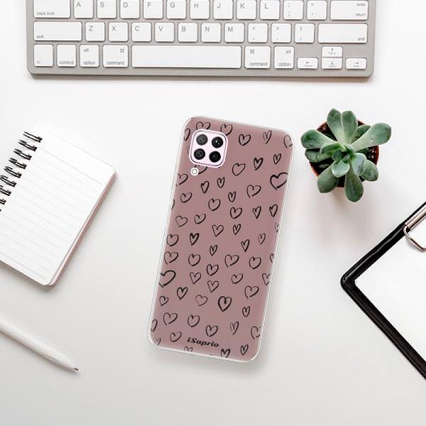 Kryt na mobil iSaprio Heart Dark - Huawei P40 Lite ...