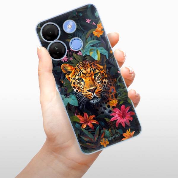 Kryt na mobil iSaprio Flower Jaguar – Infinix Smart 7 ...