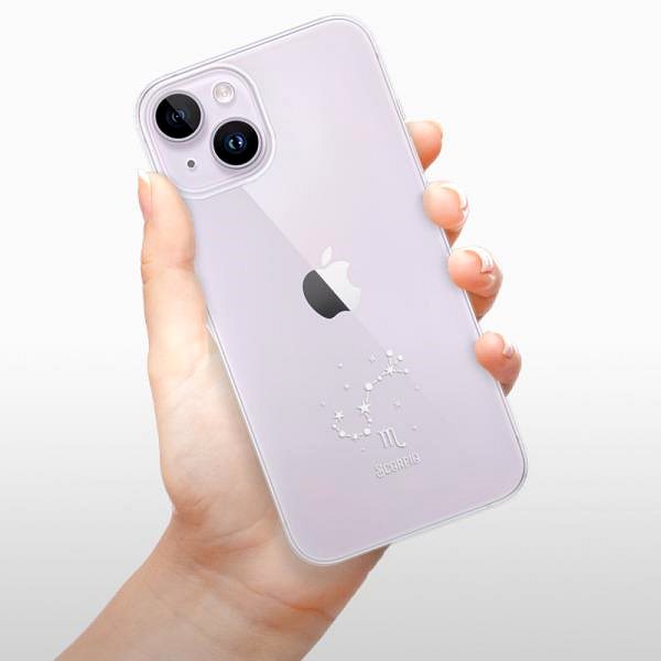 Kryt na mobil iSaprio číre puzdro – Škorpión – iPhone 14 ...