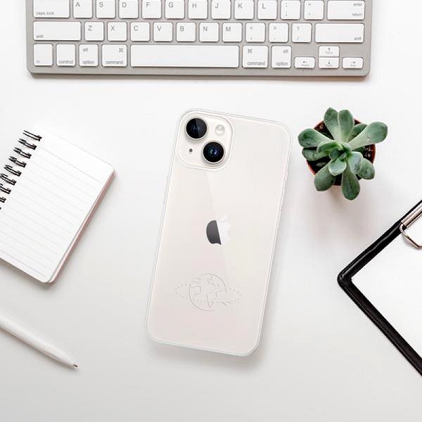 Kryt na mobil iSaprio číre puzdro – Travel – iPhone 15 ...