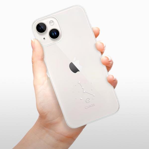 Kryt na mobil iSaprio čiré pouzdro - Rak - iPhone 15 Plus ...