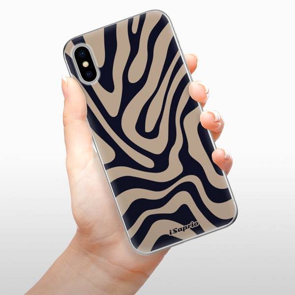 Kryt na mobil iSaprio Zebra Black - iPhone X ...