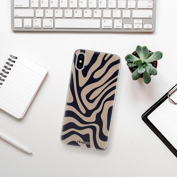 Kryt na mobil iSaprio Zebra Black - iPhone X ...