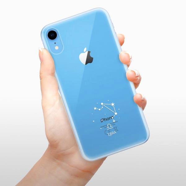 Kryt na mobil iSaprio číre puzdro – Váhy – iPhone Xr ...