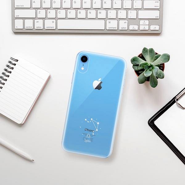 Kryt na mobil iSaprio číre puzdro – Váhy – iPhone Xr ...
