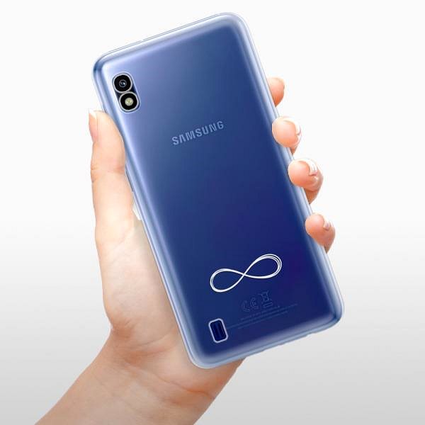 Kryt na mobil iSaprio číre puzdro - Infinity - Samsung Galaxy A10 ...