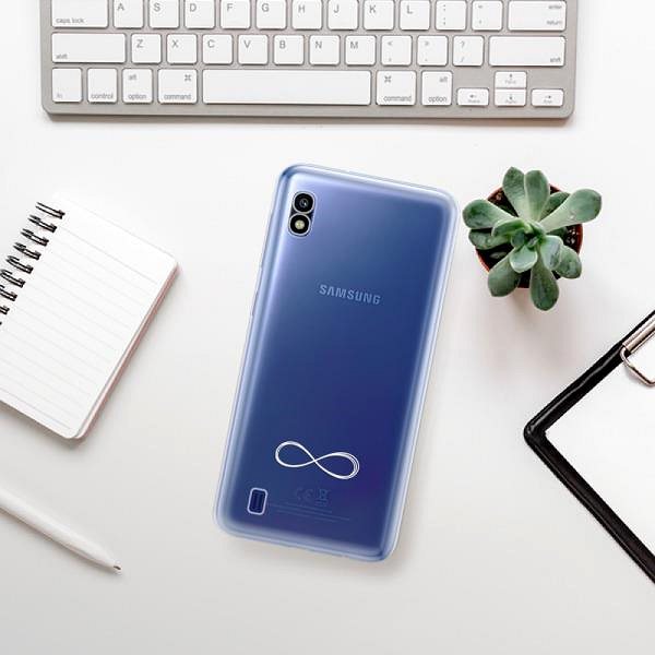 Kryt na mobil iSaprio číre puzdro - Infinity - Samsung Galaxy A10 ...