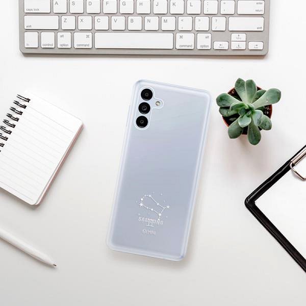 Kryt na mobil iSaprio číre puzdro - Blíženci - Samsung Galaxy A13 5G ...