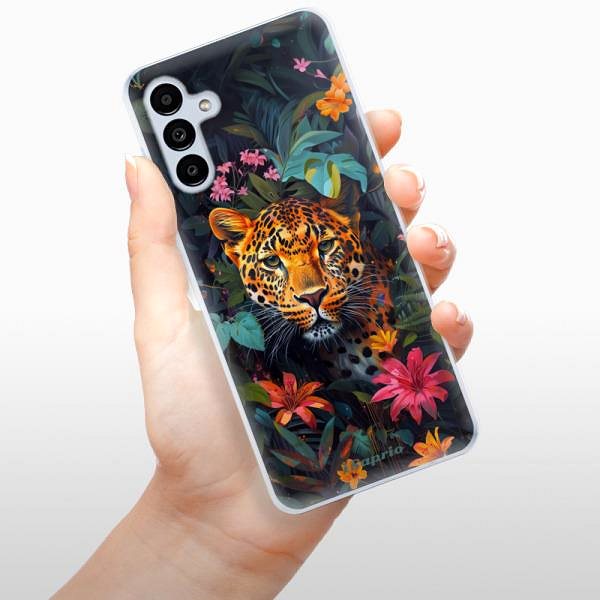 Kryt na mobil iSaprio Flower Jaguar - Samsung Galaxy A13 5G ...
