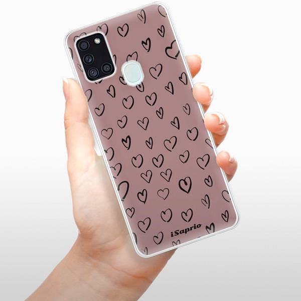 Kryt na mobil iSaprio Heart Dark - Samsung Galaxy A21s ...
