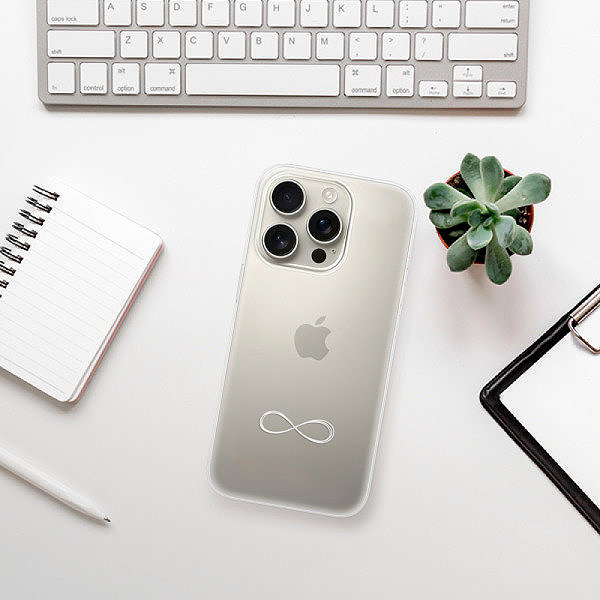 Kryt na mobil iSaprio Číre puzdro – Infinity na iPhone 16 Pro ...
