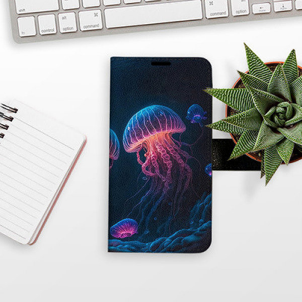 Puzdro na mobil iSaprio Flip puzdro Jellyfish pre Samsung Galaxy A16 5G ...