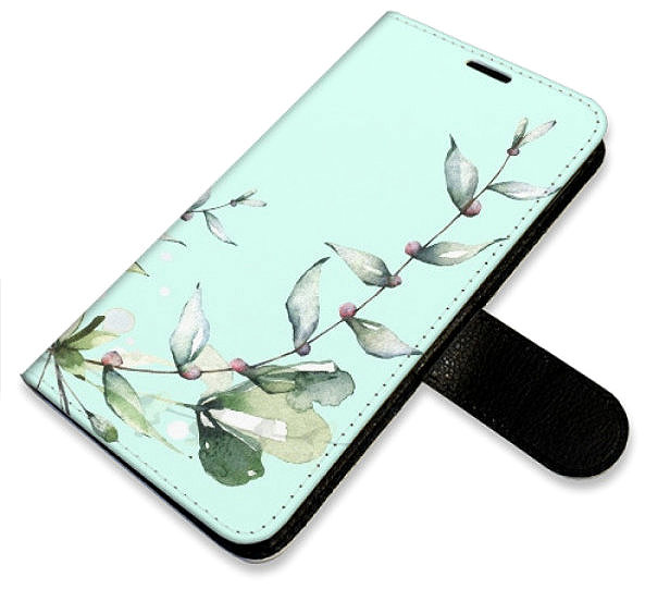 Puzdro na mobil iSaprio Flip puzdro Blue Flowers pre Samsung Galaxy A56 ...