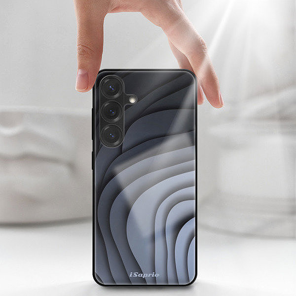 Kryt na mobil iSaprio Lesklé puzdro Dark Waves 10 – Samsung Galaxy S25 ...
