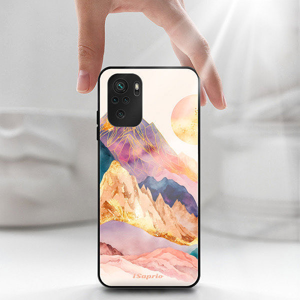 Kryt na mobil iSaprio Lesklé puzdro Abstract Mountains – Xiaomi Redmi Note 10/Note 10S ...