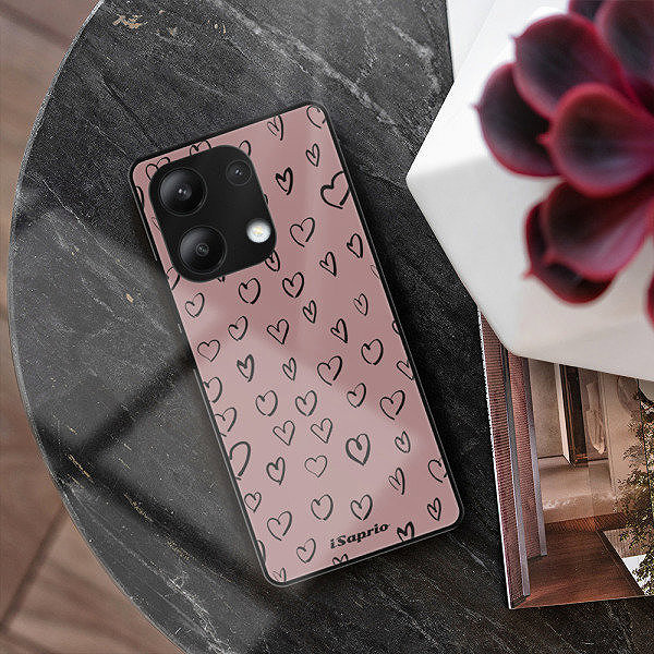 Kryt na mobil iSaprio Lesklé pouzdro Heart Dark - Xiaomi Redmi Note 13 ...