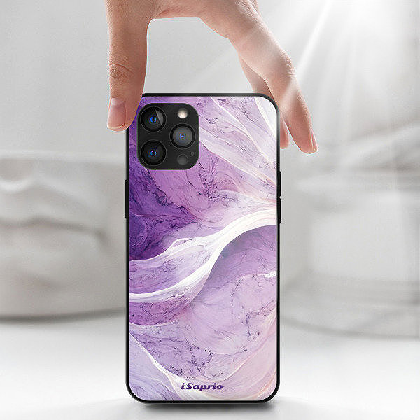 Kryt na mobil iSaprio MagSafe pouzdro Purple Paint 10 - iPhone 12 Pro ...