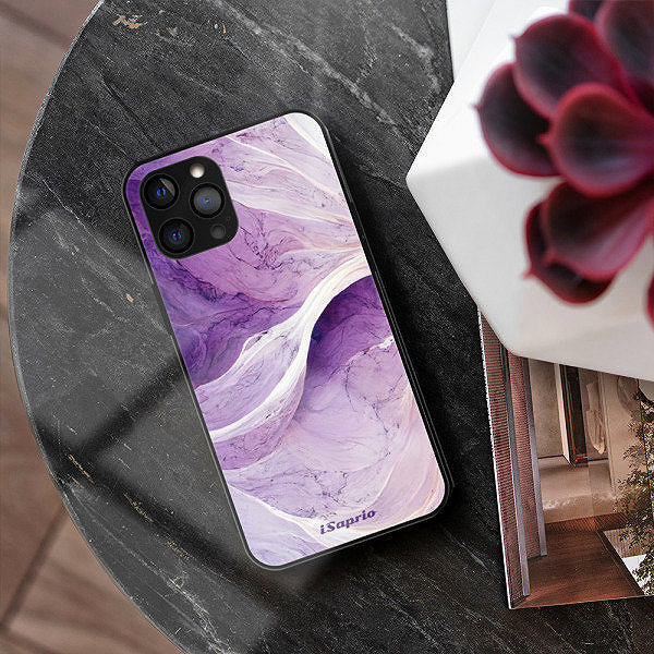 Kryt na mobil iSaprio MagSafe pouzdro Purple Paint 10 - iPhone 12 Pro ...