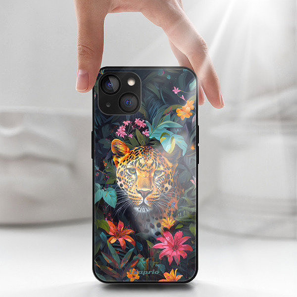 Kryt na mobil iSaprio MagSafe pouzdro Flower Jaguar - iPhone 13 ...