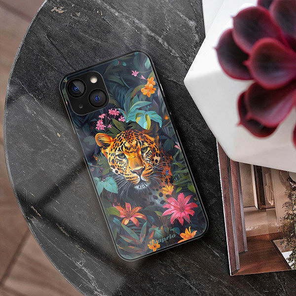 Kryt na mobil iSaprio MagSafe pouzdro Flower Jaguar - iPhone 13 ...