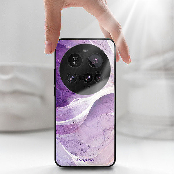 Kryt na mobil iSaprio Lesklý kryt Purple Paint 10 Xiaomi 15 Ultra ...
