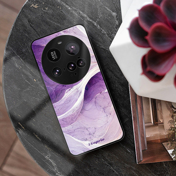 Kryt na mobil iSaprio Lesklý kryt Purple Paint 10 Xiaomi 15 Ultra ...
