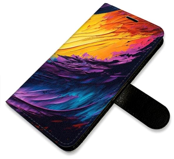 Pouzdro na mobil iSaprio flip pouzdro Fire Paint pro Samsung Galaxy S24+ ...