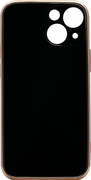 Telefon tok iWill Luxury Electroplating Phone Case az iPhone 13 mini készülékhez Black ...