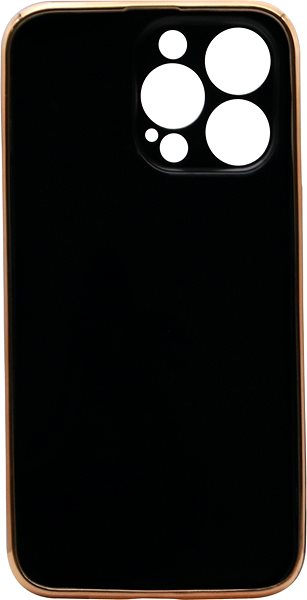 Telefon tok iWill Luxury Electroplating Phone Case iPhone 12 Pro Max Black tok ...