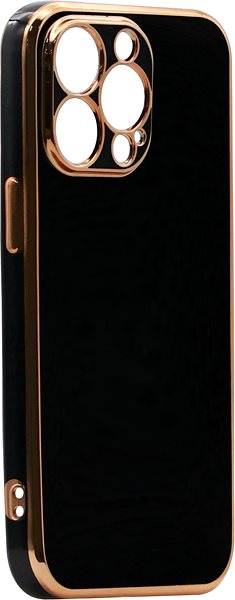 Telefon tok iWill Luxury Electroplating Phone Case iPhone 12 Pro Max Black tok ...