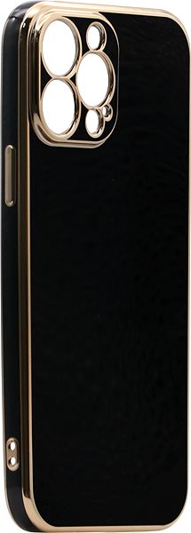 Telefon tok iWill Luxury Electroplating Phone Case az iPhone 13 Pro Max készülékhez Black ...