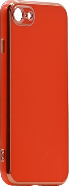 Telefon tok iWill Luxury Electroplating Phone Case az iPhone 7 készülékhez Orange ...