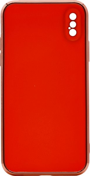 Telefon tok iWill Luxury Electroplating Phone Case az iPhone X készülékhez Orange ...