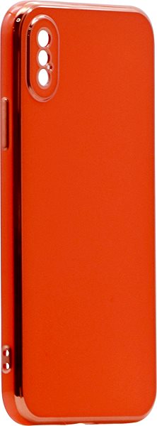 Telefon tok iWill Luxury Electroplating Phone Case az iPhone X készülékhez Orange ...