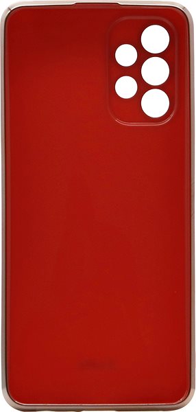 Telefon tok iWill Luxury Electroplating Phone Case a Galaxy A32 készülékhez Orange ...